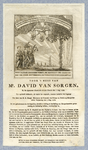 39576 Afbeelding van de illuminatie van mr. David van Sorgen ter gelegenheid van de verjaardag van prinses Wilmelmina ...